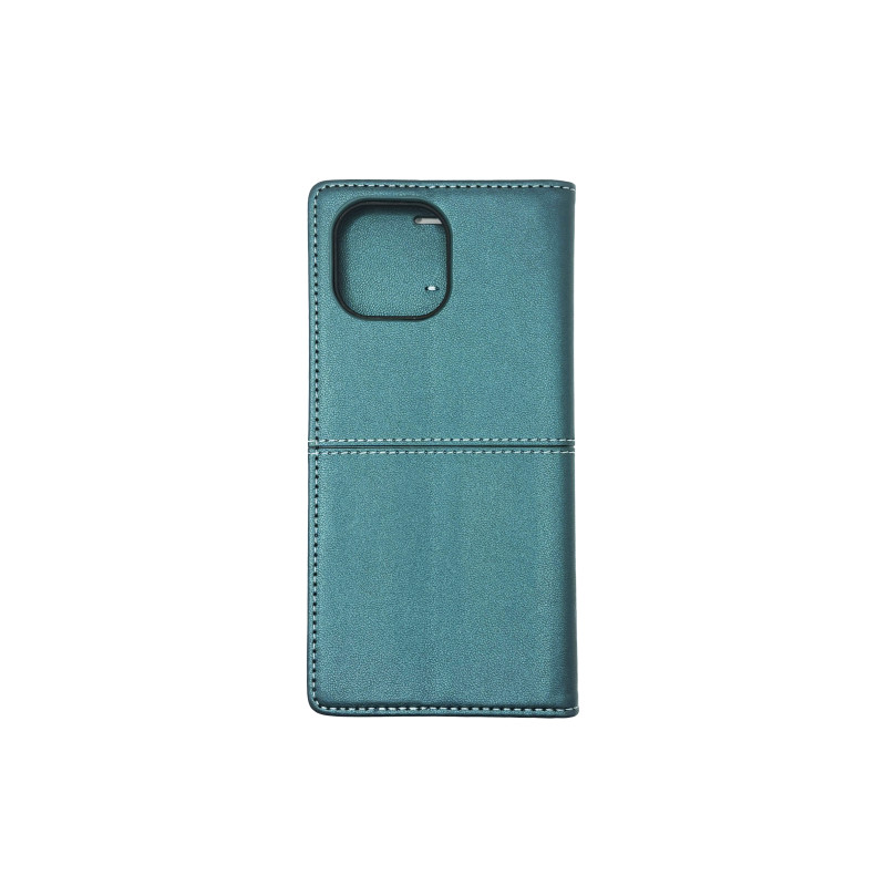 Чехол книжка кожаный GQ Xiaomi Mi 11 lite Зеленый