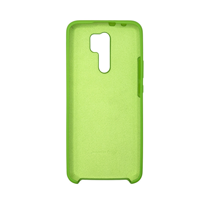 Чехол накладка Silicone Case Xiaomi Redmi 9 Зеленый