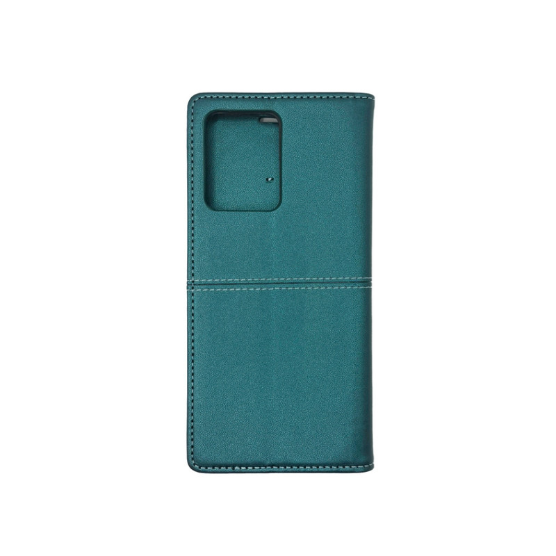 Чехол книжка кожаный GQ Xiaomi Redmi Note 12 4G Зеленый