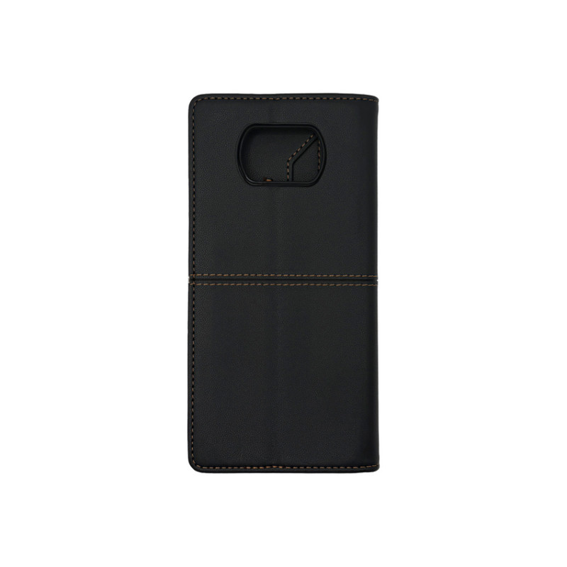 Чехол книжка кожаный GQ Xiaomi Poco X3 / X3 Pro NFC Черный