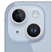 Защитное стекло для камеры iPhone 14 / 14 Plus Shining Silver