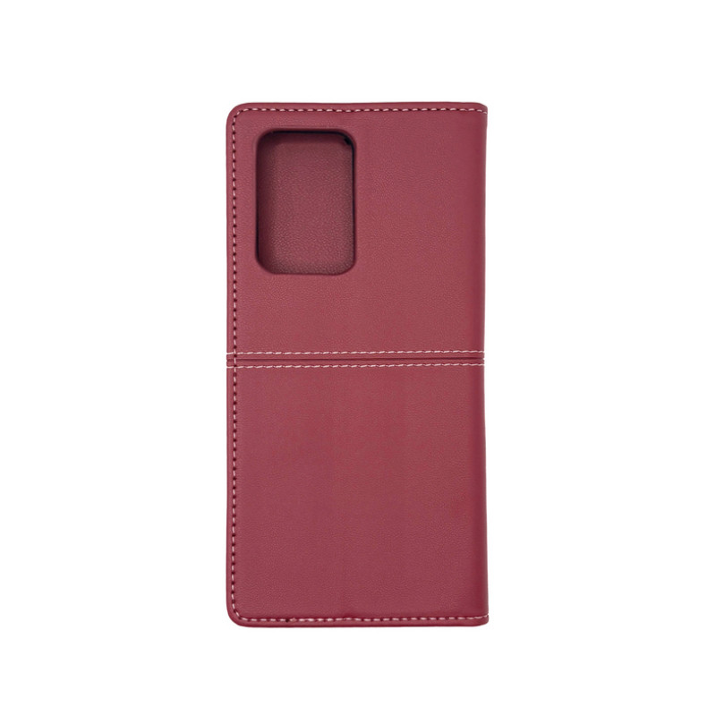 Чохол книжка шкіряний GQ Xiaomi 11T / 11T Pro Бордовий