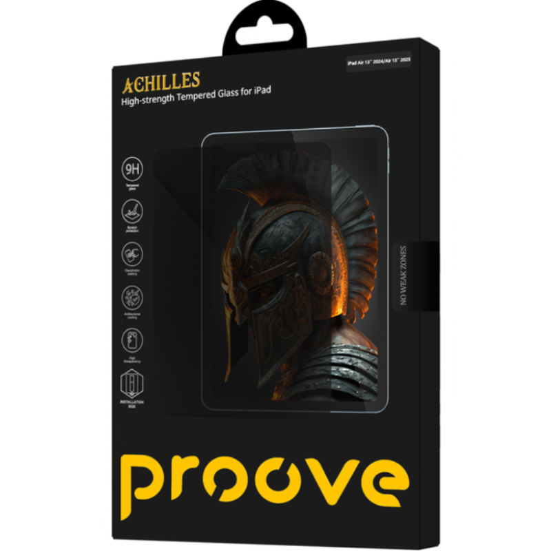 Захисне скло Proove Achilles iPad Air 13 2024/Air 13 2025