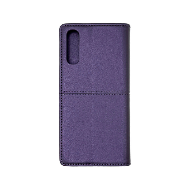 Чохол книжка шкіряний GQ Samsung A50 / A30s Фіолетовий
