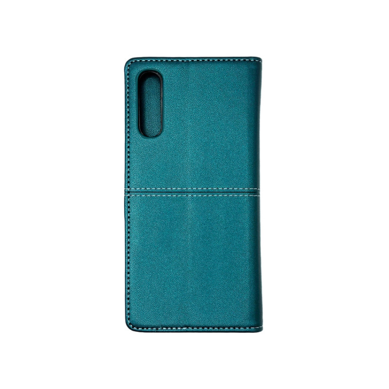Чехол книжка кожаный GQ Samsung A50 / A30s Зеленый