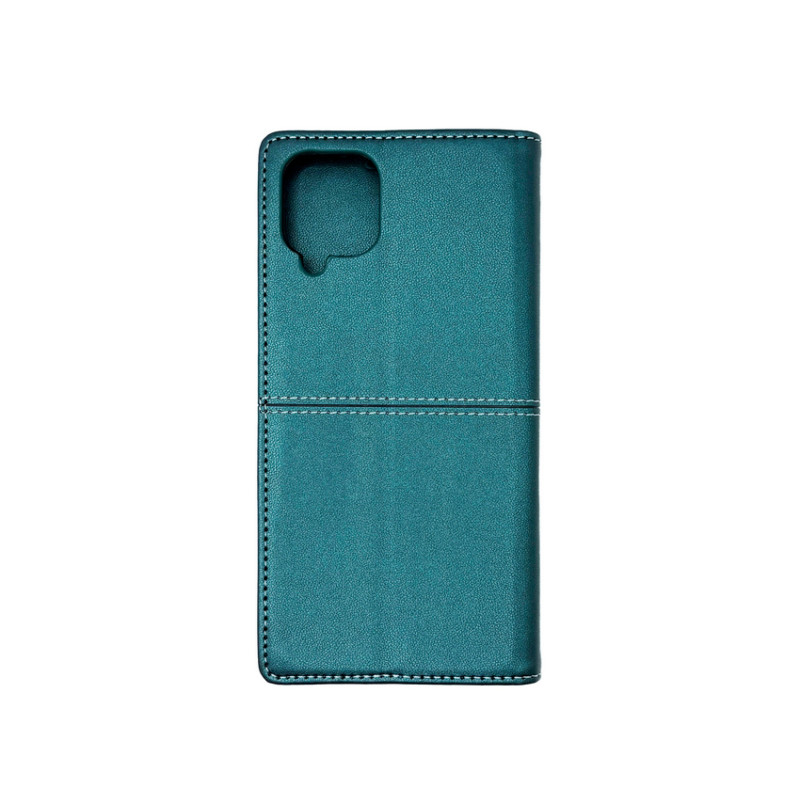 Чехол книжка кожаный GQ Samsung A12 / M12 Зеленый