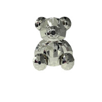 Попсокет з підставкою Perfomance Bear Сріблястий