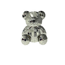 Попсокет с подставкой Perfomance Bear Серебристый