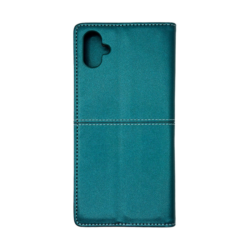 Чехол книжка кожаный GQ Samsung A05 Зеленый