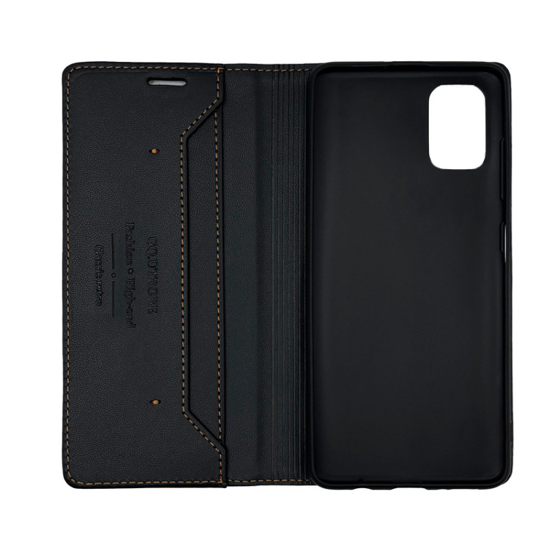 Чохол книжка шкіряний GQ Samsung A06 Чорний