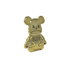 Попсокет із підставкою BQDY Bear Золотий