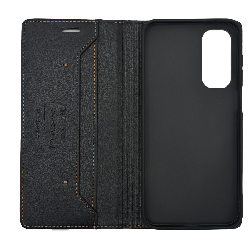 Чохол книжка шкіряний GQ Samsung A16 Чорний