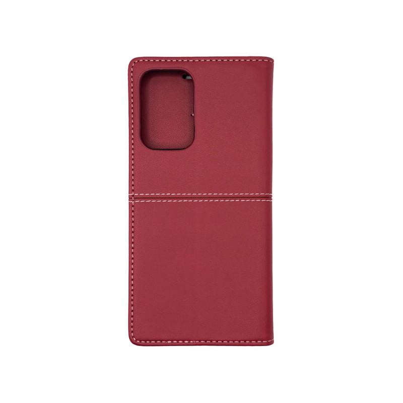 Чохол книжка шкіряний GQ Samsung A52 Бордовий