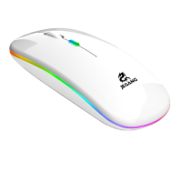 Миша бездротова Jeqang JW-AP01 безшумна White