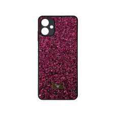 Чехол накладка Diamond Samsung A06 Bordo