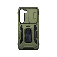 Чехол накладка Armor Camera Ring Samsung S23 Green