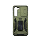 Чехол накладка Armor Camera Ring Samsung S23 Green