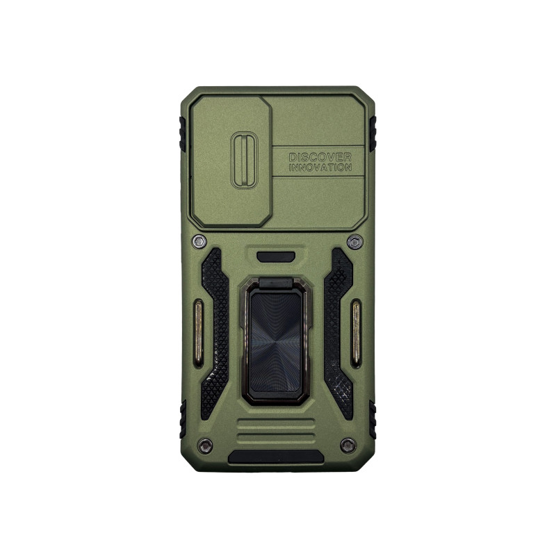 Чехол накладка Armor Camera Ring Samsung S23 Green