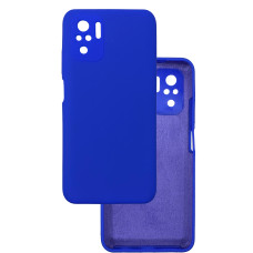 Чохол накладка Silicone Cover Soft Touch ЗК Xiaomi Redmi Note 10 / 10s / Poco M5s Електрик
