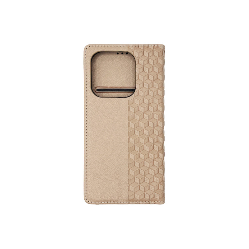 Чохол книжка Deluxe Xiaomi Redmi Note 14 4G Пудра