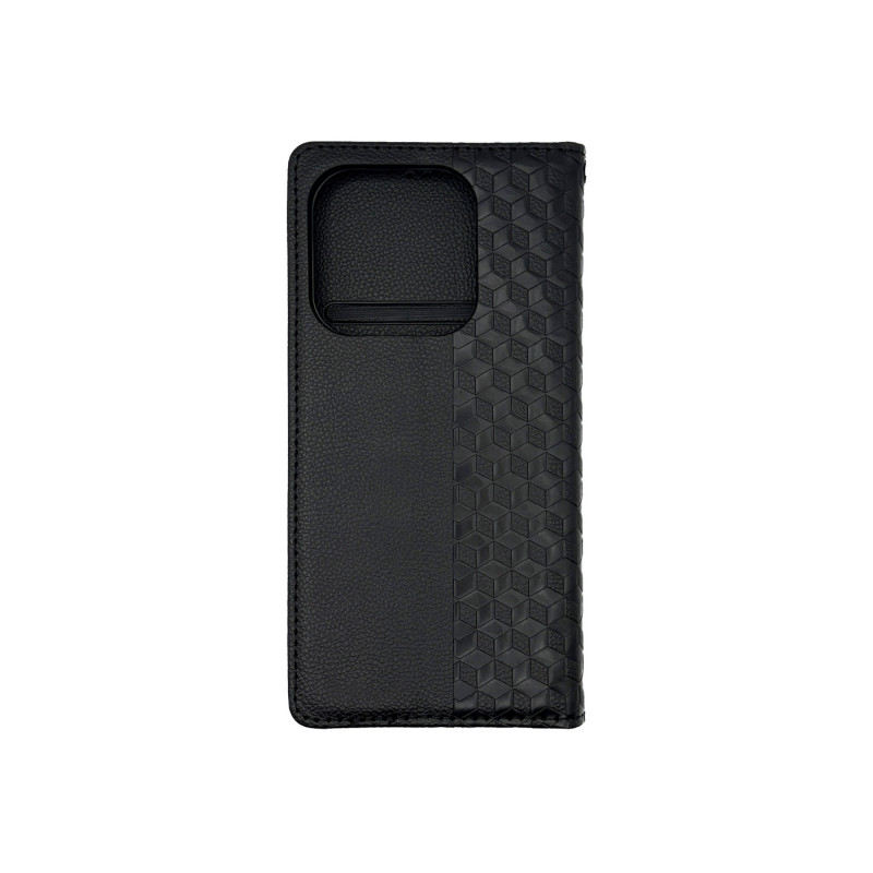 Чехол книжка Deluxe Xiaomi Redmi Note 14 4G Черный