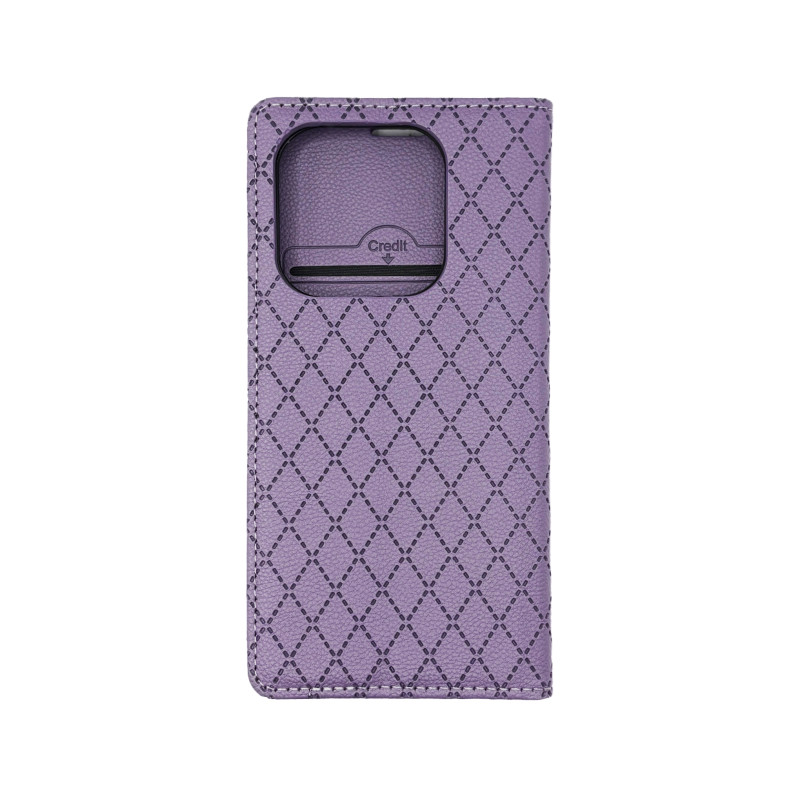 Чохол книжка Deluxe Xiaomi Redmi Note 14 4G Лаванда