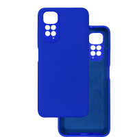 Чохол накладка Silicone Cover Soft Touch ЗК Xiaomi Redmi Note 11 Pro / Note 12 Pro 4G / Poco X4 NFC Електрик
