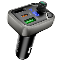 FM-модулятор Borofone BC38 Flash Energy PD20W+QC3.0