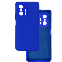 Чохол накладка Silicone Cover Soft Touch ЗК Xiaomi 11T / 11T Pro Електрик