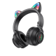 Навушники Bluetooth CAT Ear Borofone BO18 Чорні