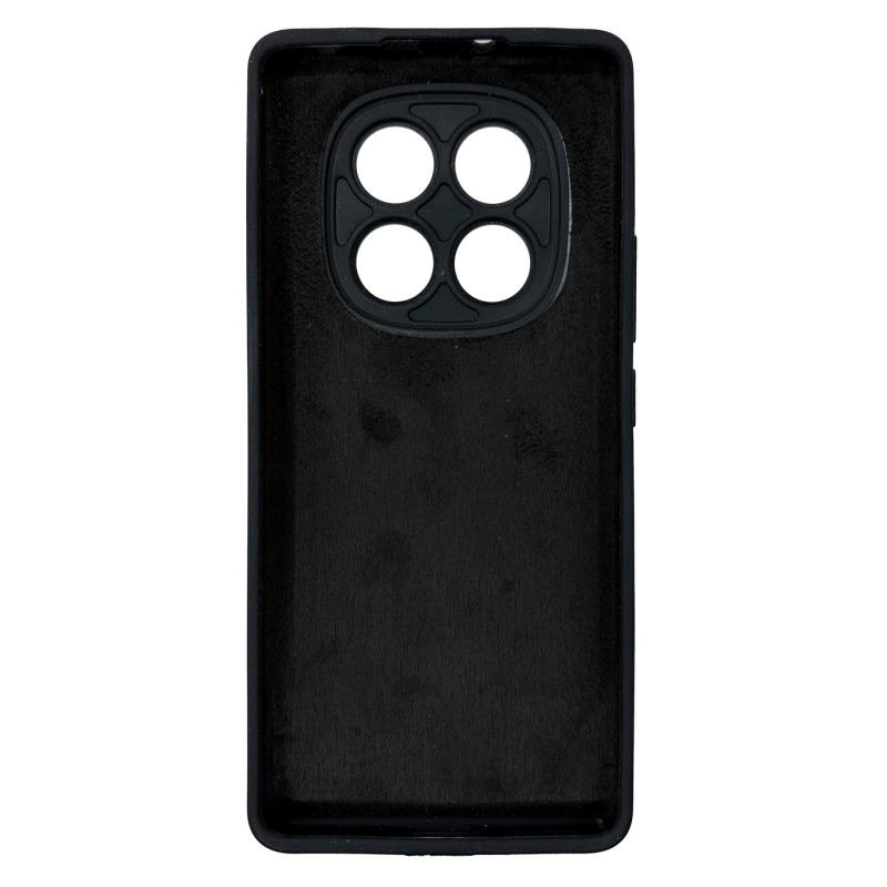 Чехол накладка Silicone Cover Soft Touch ЗК Xiaomi Redmi Note 14 Pro 4G Черный