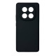 Чехол накладка Silicone Cover Soft Touch ЗК Xiaomi Redmi Note 14 Pro 4G Черный