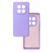 Чехол накладка Silicone Cover Soft Touch ЗК Xiaomi Redmi Note 14 Pro 4G Лаванда