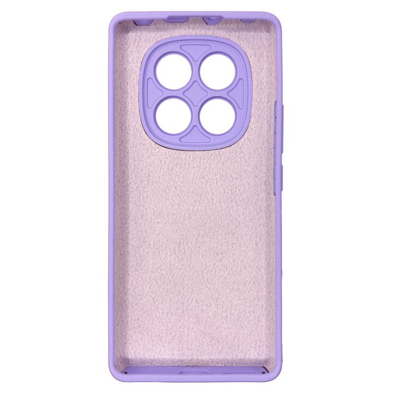 Чохол накладка Silicone Cover Soft Touch ЗК Xiaomi Redmi Note 14 Pro 4G Лаванда