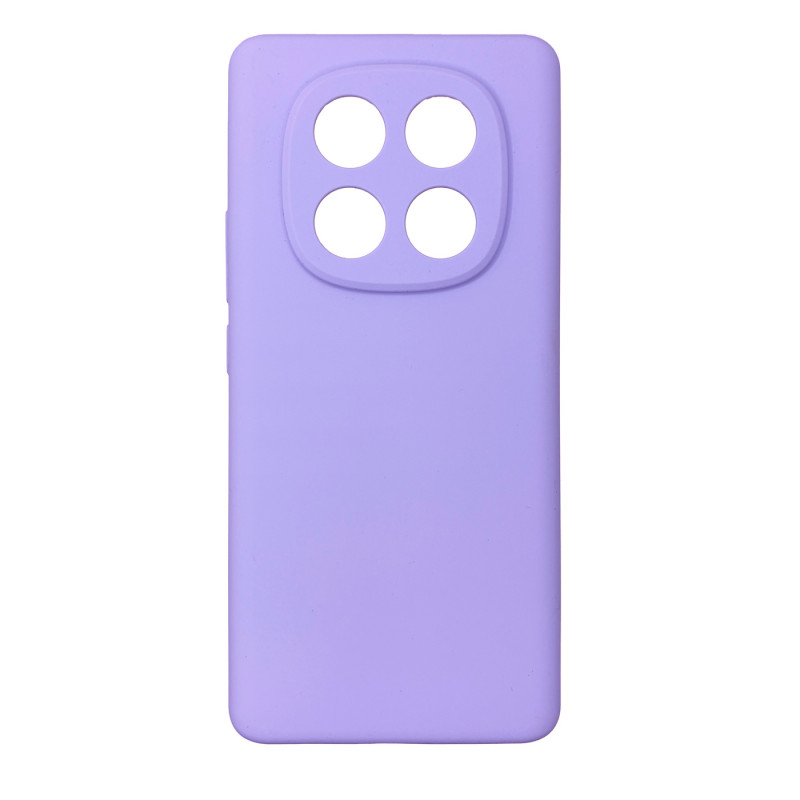 Чохол накладка Silicone Cover Soft Touch ЗК Xiaomi Redmi Note 14 Pro 4G Лаванда