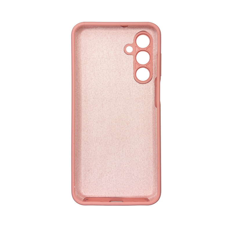 Чохол накладка Silicone Cover Soft Touch ЗК Samsung A16 Рожевий