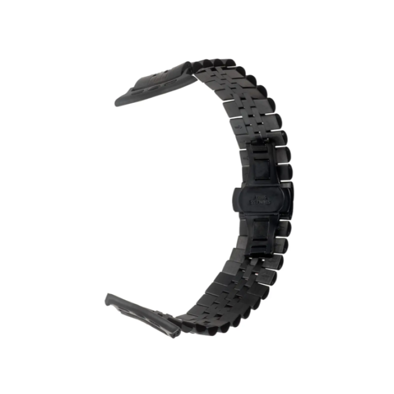 Ремінець Apple Watch Steel Small Beads Steel 42/44/45/49 mm Black