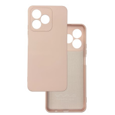 Чехол накладка Silicone Case Realme C53 пудра