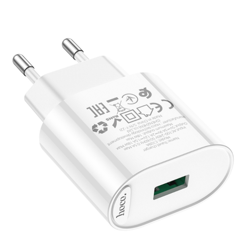 Сетевой адаптер Hoco C109A QC3.0 3А 18W