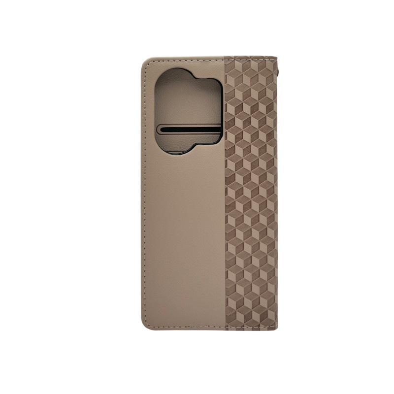 Чехол книжка Deluxe Xiaomi Redmi Note 13 Pro 4G / Note 14S Пудра