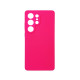 Чехол накладка Silicone Cover Soft Touch ЗК Samsung S25 Ultra Фуксия