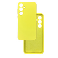 Чохол накладка Silicone Cover Soft Touch ЗК Samsung S24FE Жовтий