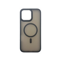 Чехол накладка Matte Corrugated Camera with MagSafe iPhone 13 Pro Черный