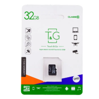 Карта пам'яті Micro SD T&G UHS-1 32 Gb Class 10 (-adapter)