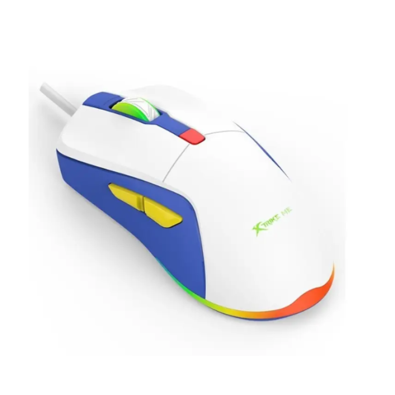 Мышь игровая XTRIKE GM-227 RGB 6 кнопок 1200-3600 DPI White