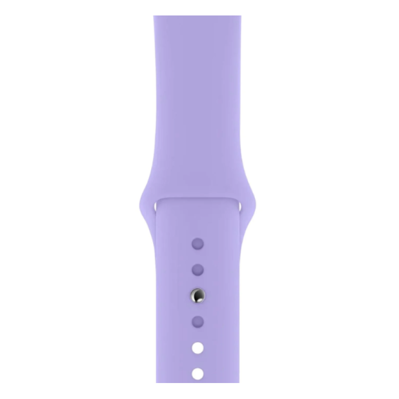 Ремінець Apple Watch silicone 42/44/45/49 mm Лаванда (Lilac)