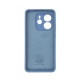Чехол накладка Silicone Cover Soft Touch ЗК Xiaomi Redmi Note 14 4G Синий