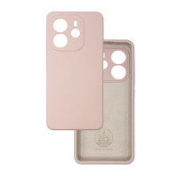 Чохол накладка Silicone Cover Soft Touch ЗК Xiaomi Redmi Note 14 4G Пудра