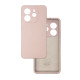 Чохол накладка Silicone Cover Soft Touch ЗК Xiaomi Redmi Note 14 4G Пудра