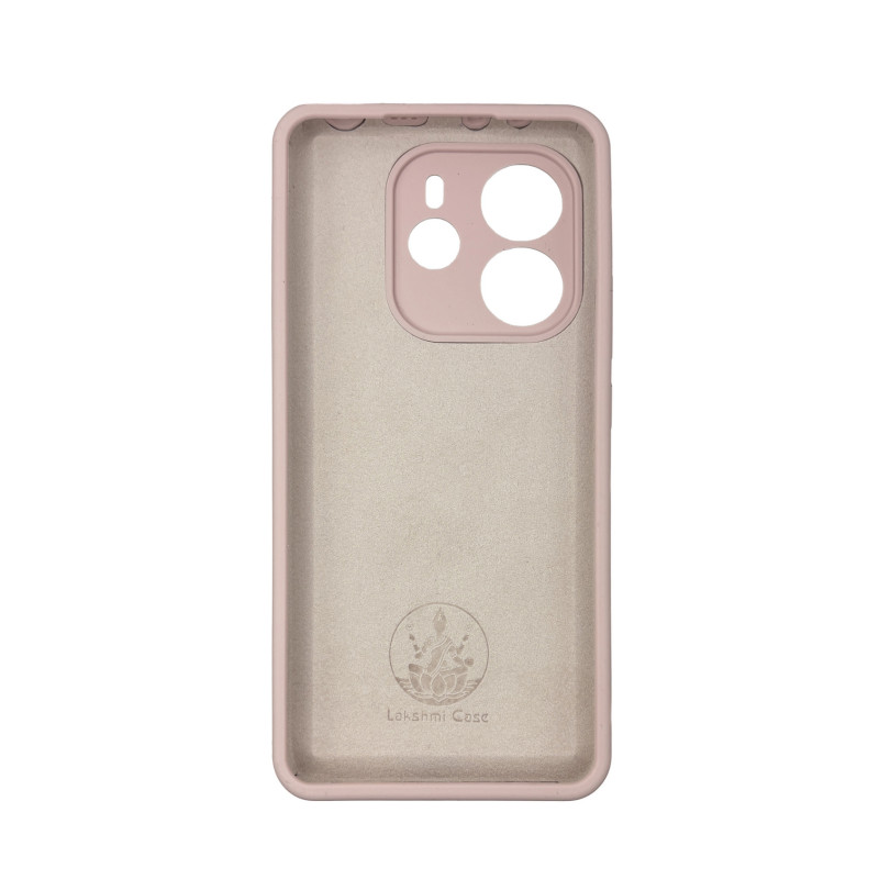 Чохол накладка Silicone Cover Soft Touch ЗК Xiaomi Redmi Note 14 4G Пудра